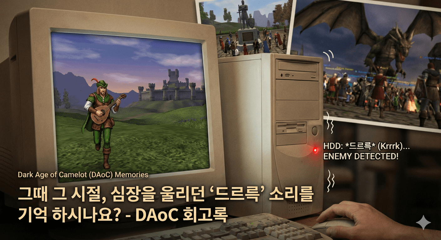 다크 에이지 오브 카멜롯: 그 어떤 게임보다 사람냄새가 짙었던 게임