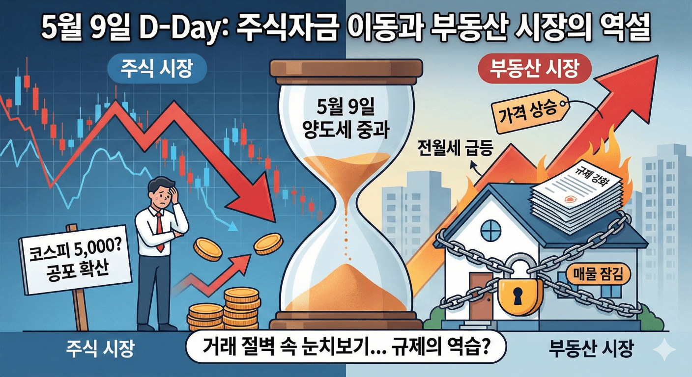 다주택자 양도세 중과 부활과 주식시장 머니무브 향방