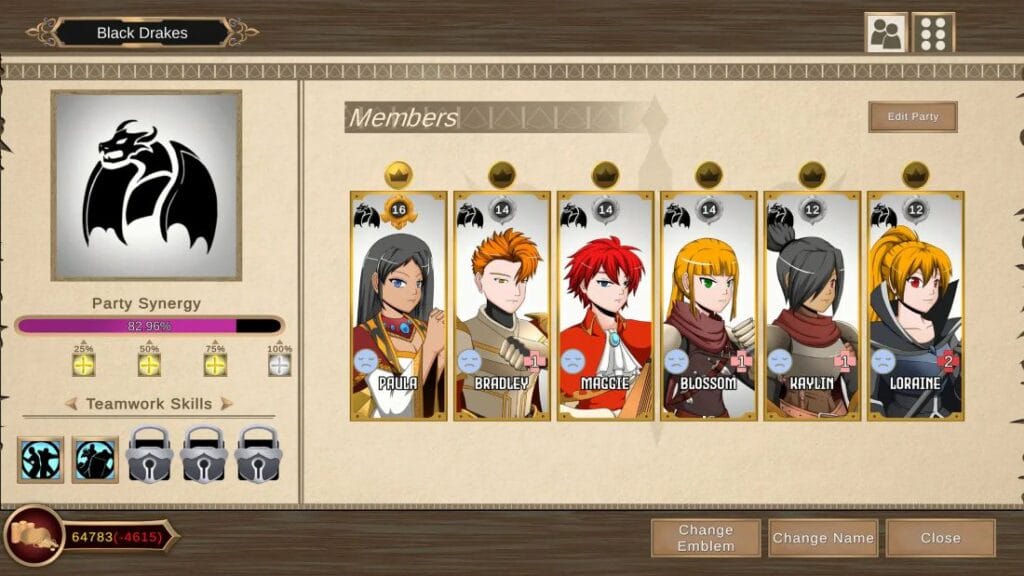 우리 모험가 길드 파티