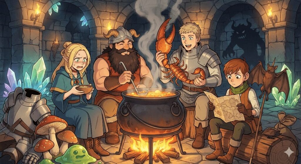 넷플릭스 애니메이션 던전밥