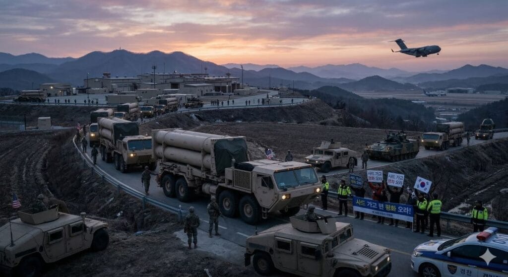 성주 사드 중동 반출