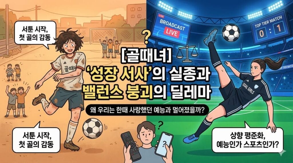 골때녀 성장 서사