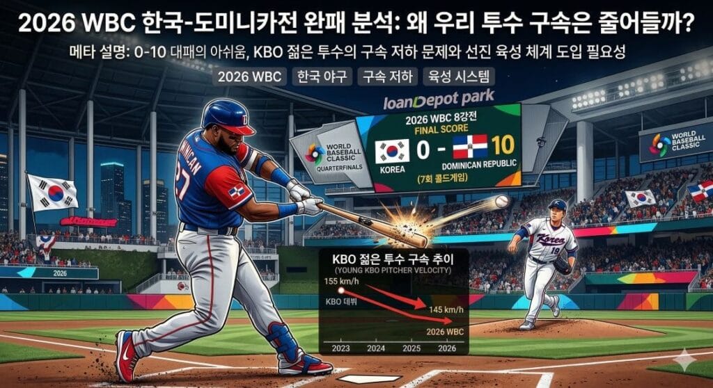 2026 WBC 한국 도미니카전