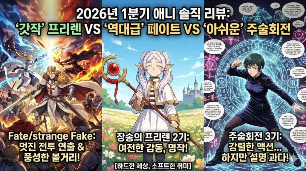 2026년 1분기 애니