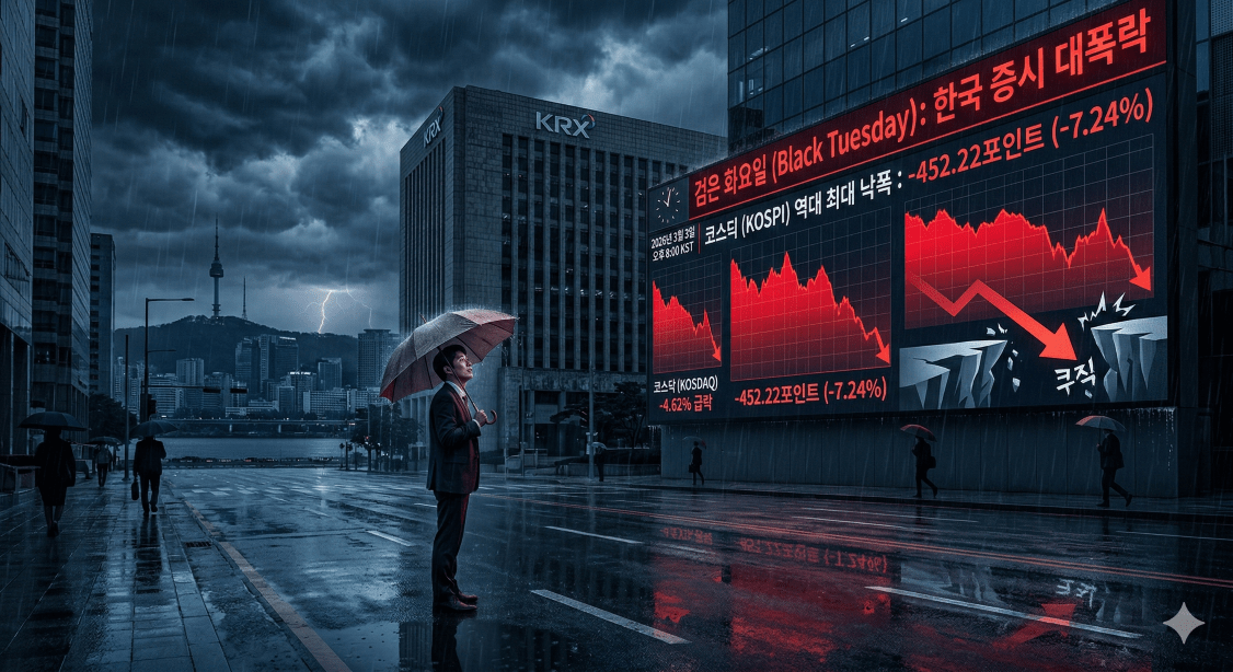 한국 증시 폭락