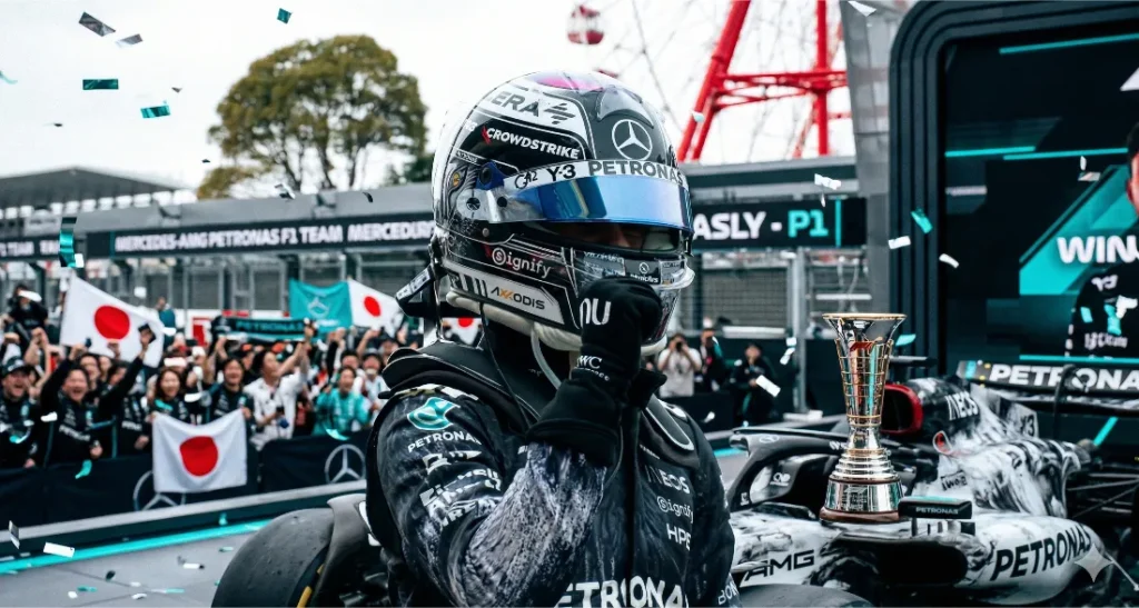 키미 안토넬리 일본 GP 우승