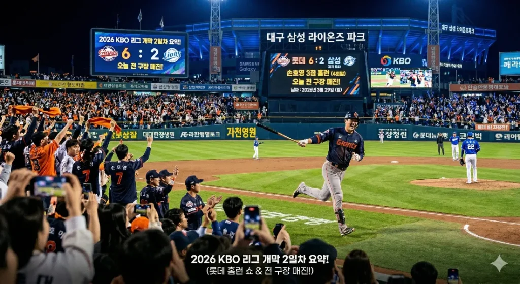 2026 KBO 리그 개막 2일차
