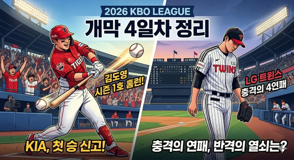 2026 KBO 리그 개막 4일차 결과