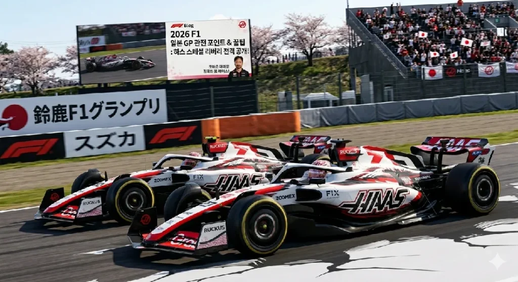 2026 F1 일본 GP 하스 스페셜 리버리