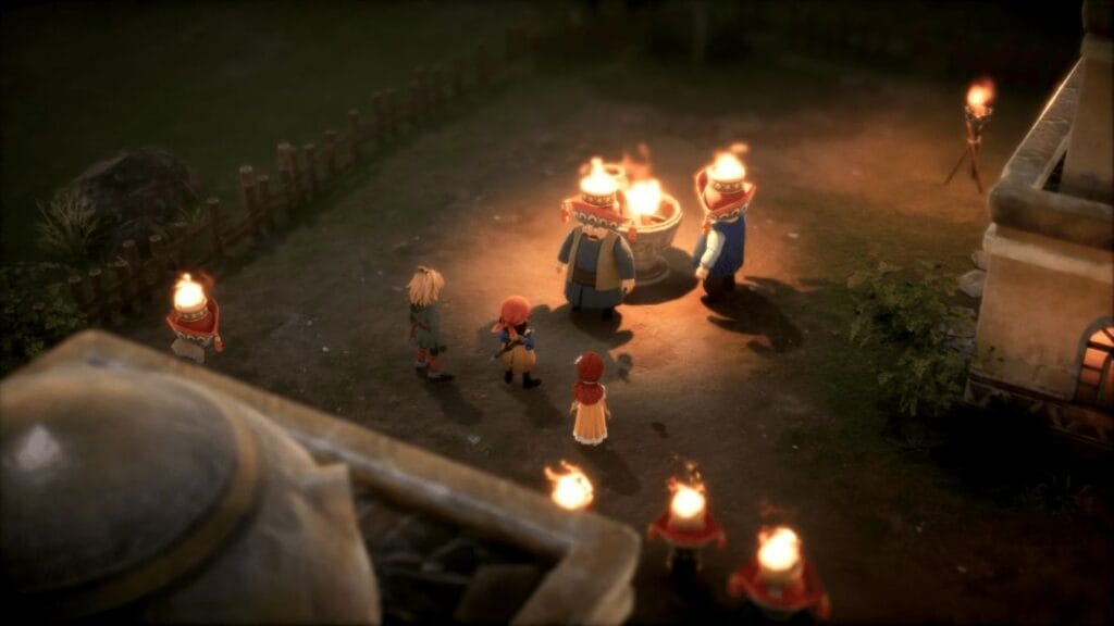 드래곤 퀘스트 7 리이매진드 플레이 화면