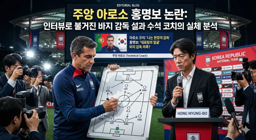 주앙 아로소 홍명보 논란