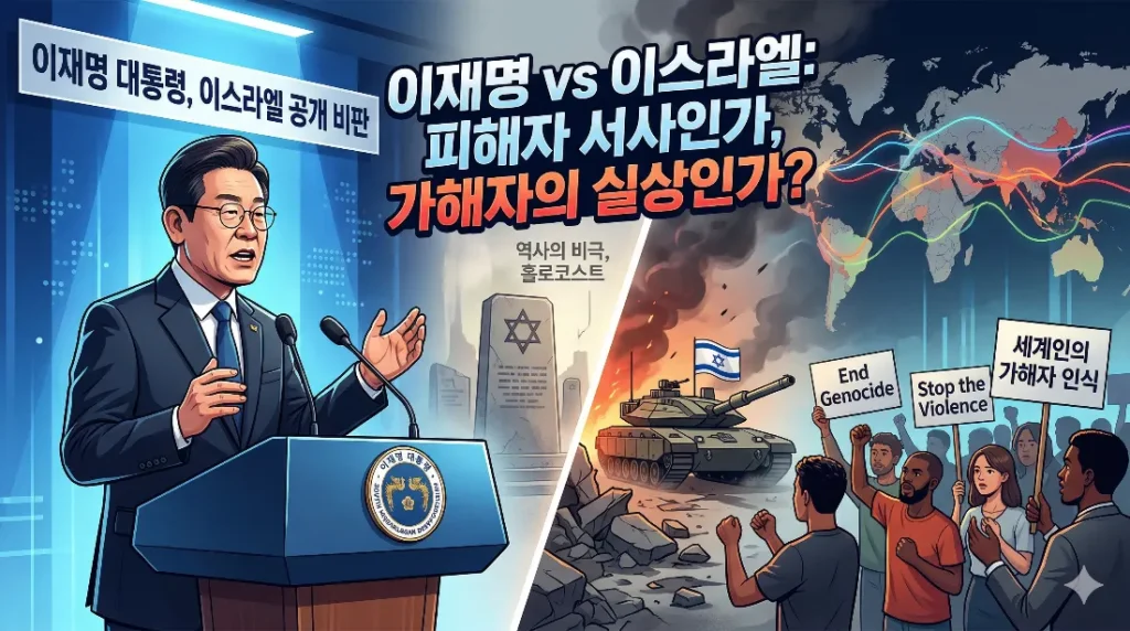 이재명 이스라엘 비판