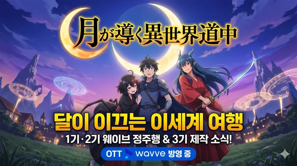 달이 이끄는 이세계 여행 애니 추천